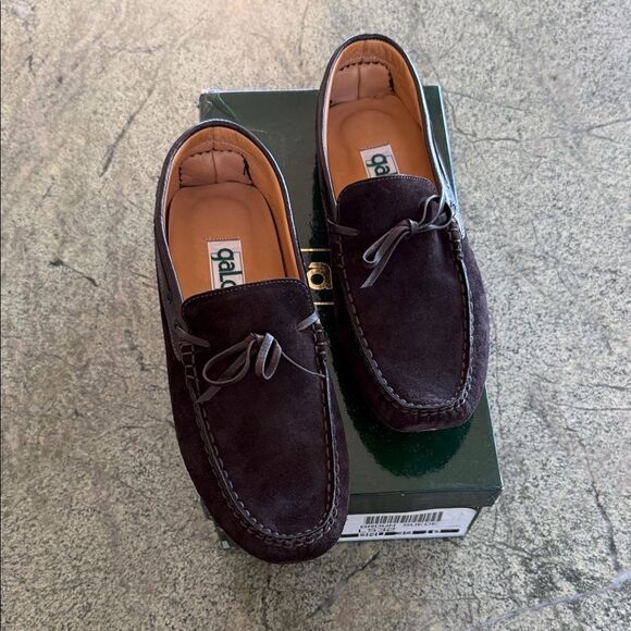 New Gala Italy Dark Brown Suede Loafers 8 main image 8